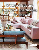 Could the characters on ''Friends'' afford to live in what they show on television?  And, do New York apartments actually look like that?